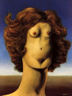 René Magritte Le Viol