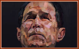 Le portrait de Bush, par Jonathan Yeo