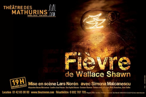 Fièvre, Lars Norén, au Théâtre des Mathurins