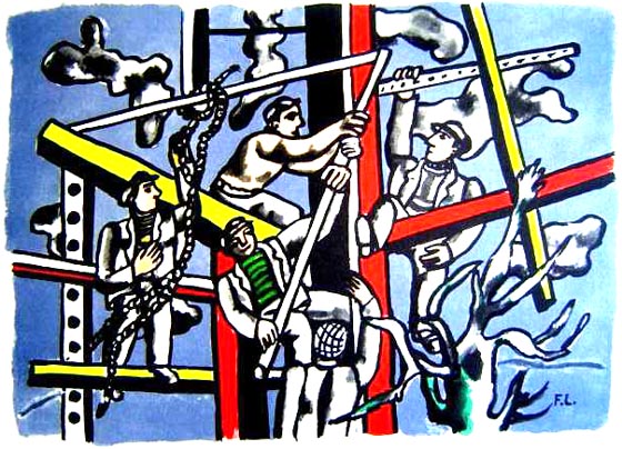 Fernand Leger - Les Constructeurs