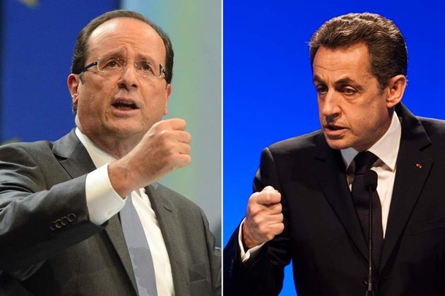 François Hollande Nicolas Sarkozy