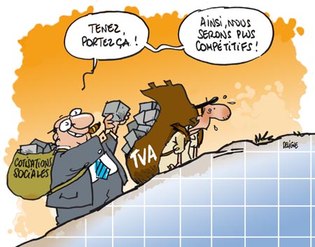 TVA sociale ou TVA anti-délocalisation