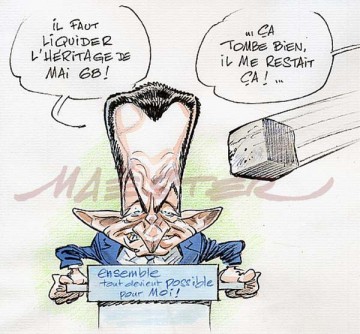 Sarkozy veut liquider mai 68