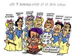 Sarkozy au boulot