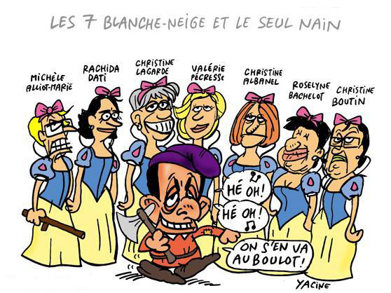 Sarkozy au boulot