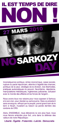 No Sarkozy Day, par SaT