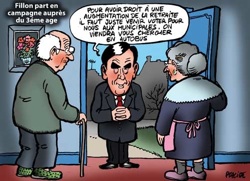 Fillon drague le vieux