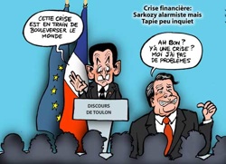 Sarkozy crise financiere