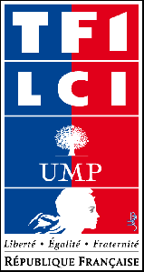 logos tf1 ump LCI République