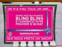 Censurée dans le métro / Affichée chez dedalus