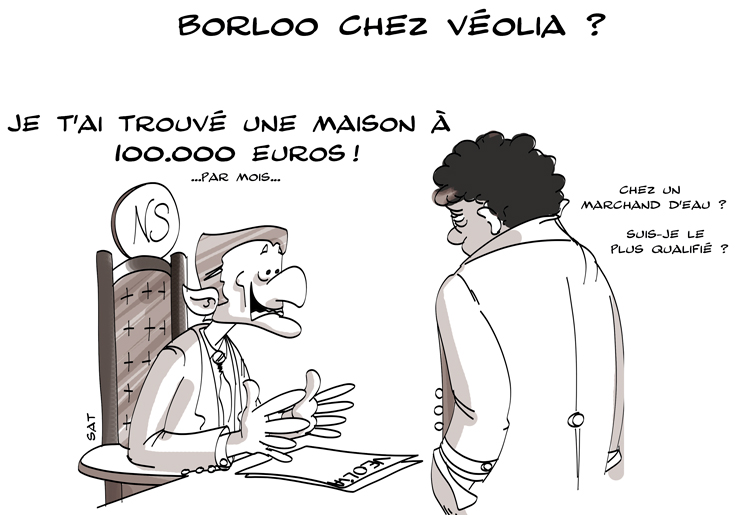 Sarkozy et Proglio offre Veolia a Borloo