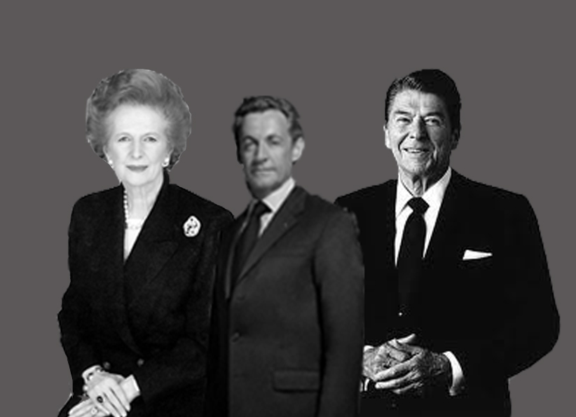 Reagan Thatcher Sarkozy Liberalisme libéraux